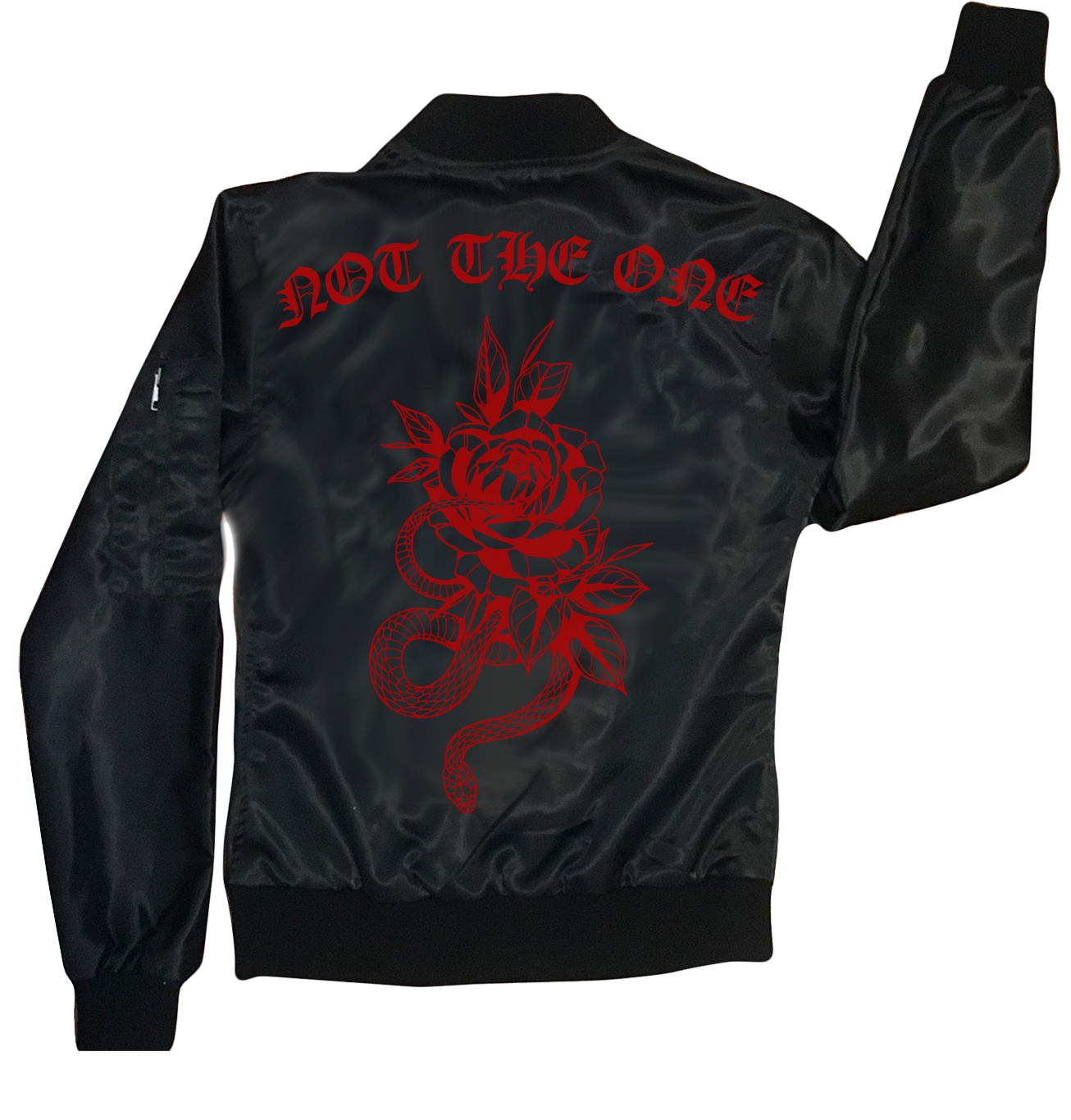 Joice Wang x Chi Flo - "Not the One" Bomber Jacket - Chi Flo