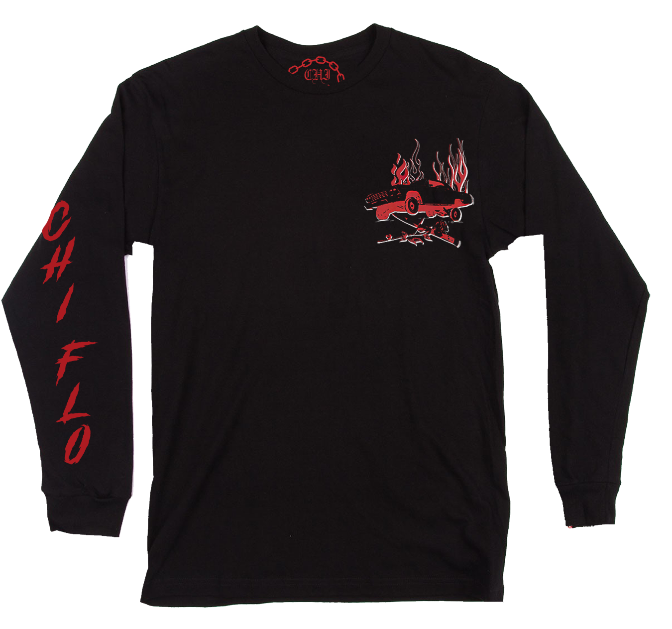 Chi Chi's Chop Shop L/S Shirt - Chi Flo